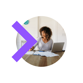 Woman enjoying improved uptime with GoTo Resolve RMM software.